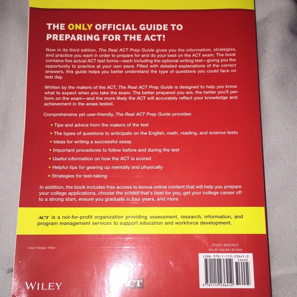 ACT Prep Guide Third Edition - Picture 3 of 3